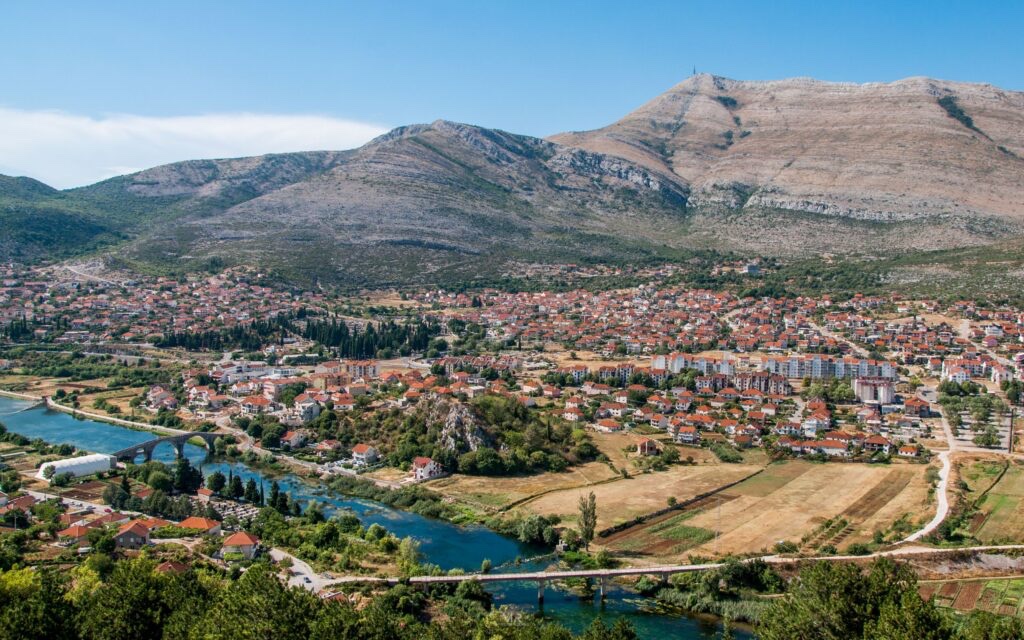 Panorama miasta Trebinje