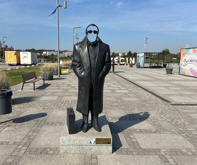 Pomnik Krzysztofa Jarzyny ze Szczecina - szefa wszystkich szefów